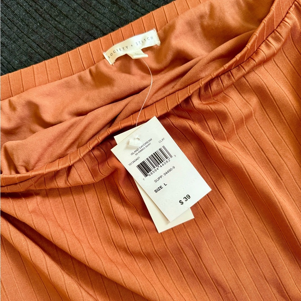 Society + Stitch Women’s Skirt Burnt orange.